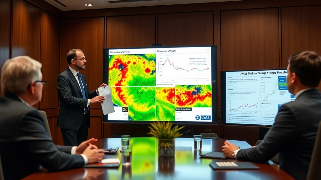 Expert witness presenting diffusion modeling data to legal team in conference room, displaying technical charts and contamination spread calculations on screens